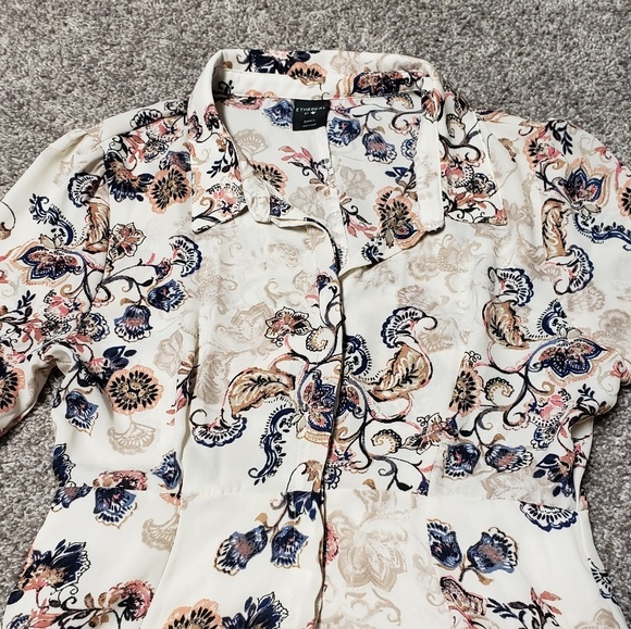 Exquisite floral maxi dress small - Picture 3 of 5